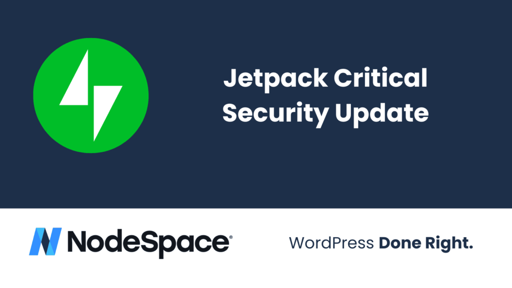 Jetpack Critical Update Issued for 12.1.1