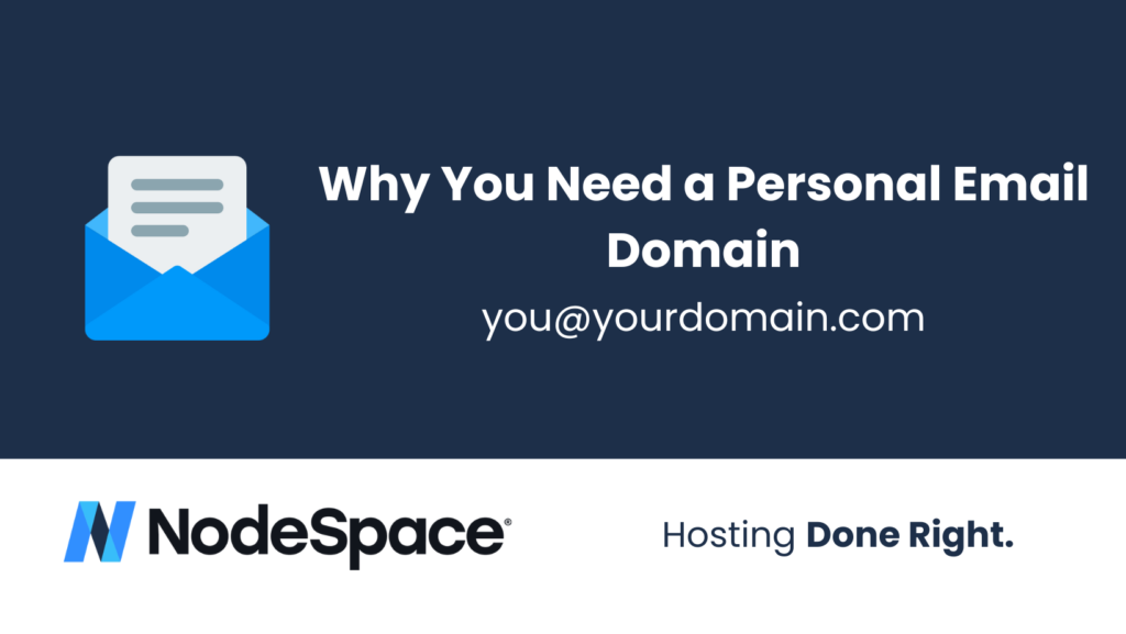 Why you need a personal email domain