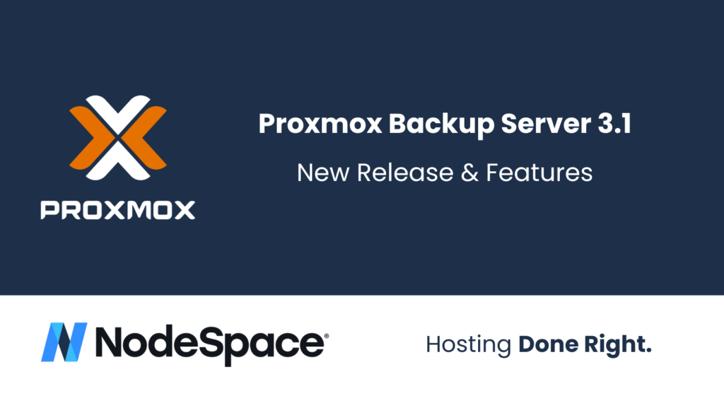 Proxmox Backup Server 3.1 Released